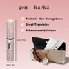 Gem Hackz™ Portable Hair Straightener